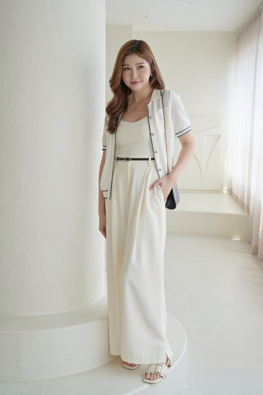 High Waist Belty Pants