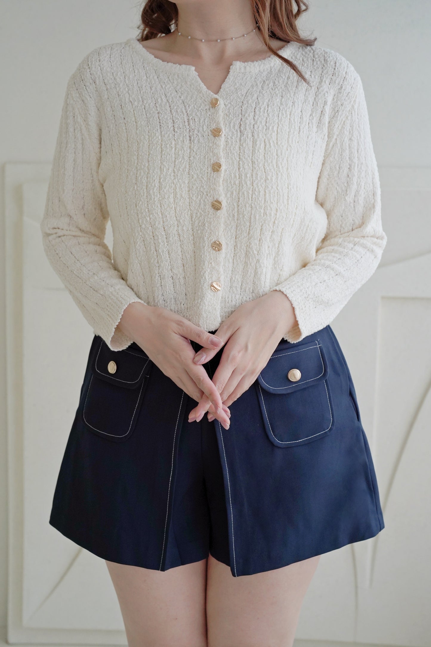 Pastelly Mellow Knitted Top