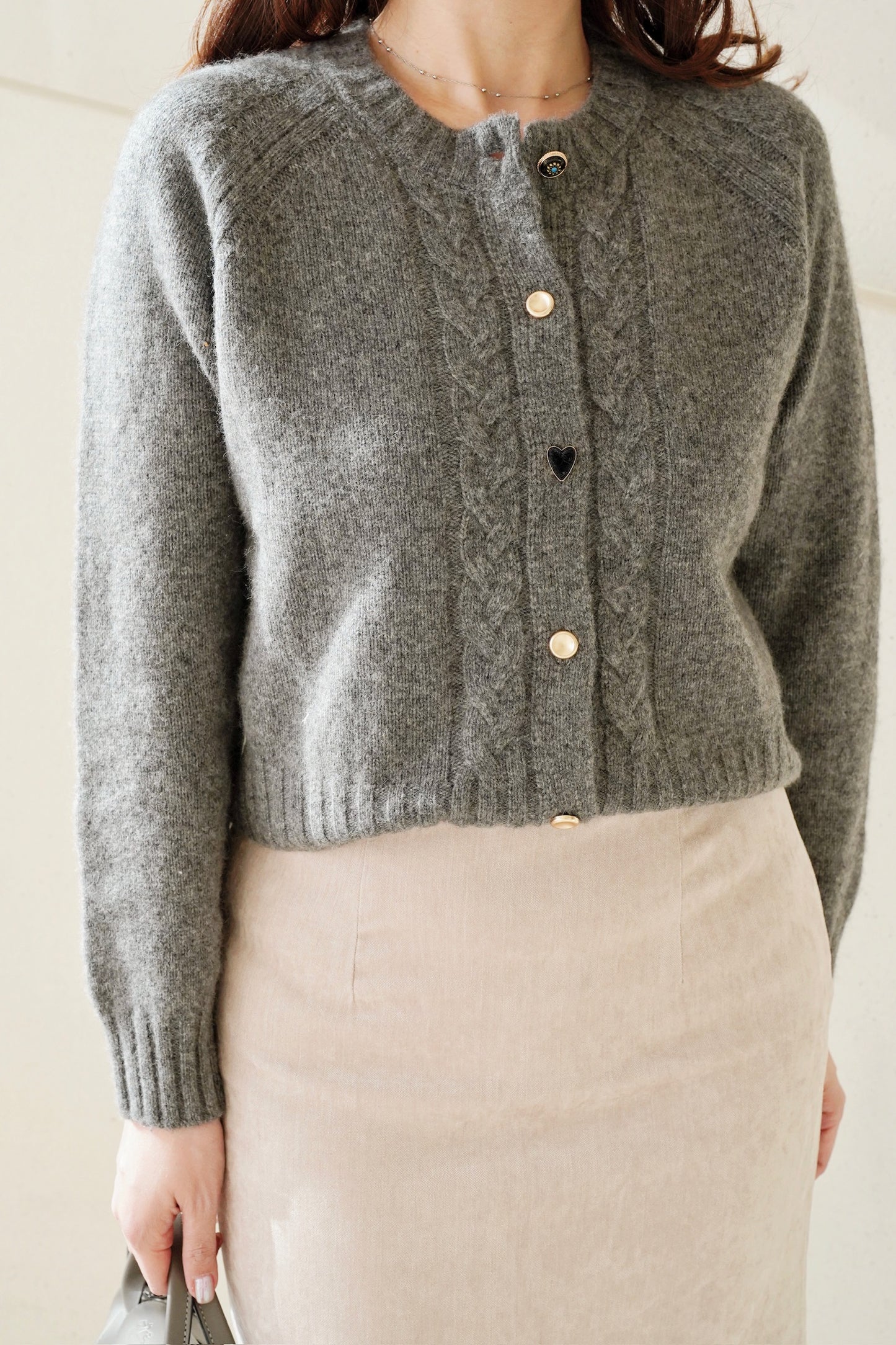 Hearty Fine Wool Cardi