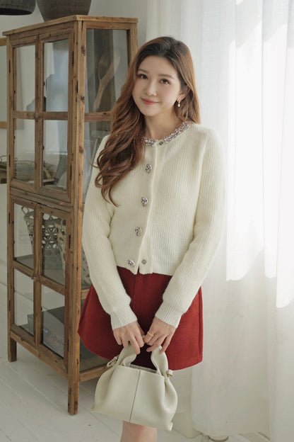 Sparkle Wollen Cardi