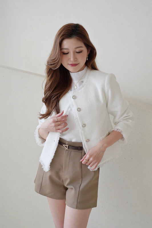 Deluxe Grace Tweed Coat