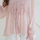 Ribbon Sheer Blouse