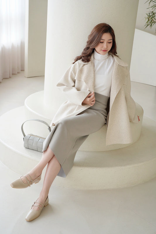 Softy Wool Belt Coat