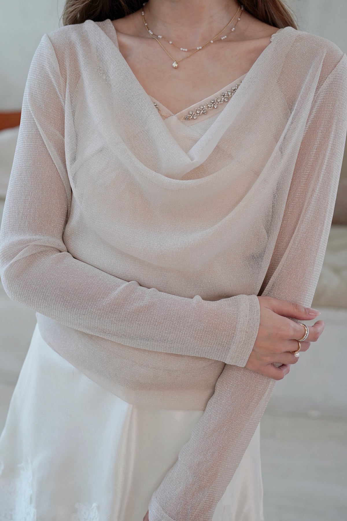 Sheer Twinkle Blouse