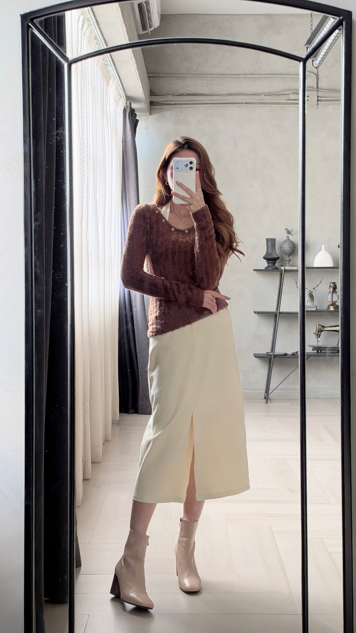Fall Love Corduroy Skirt