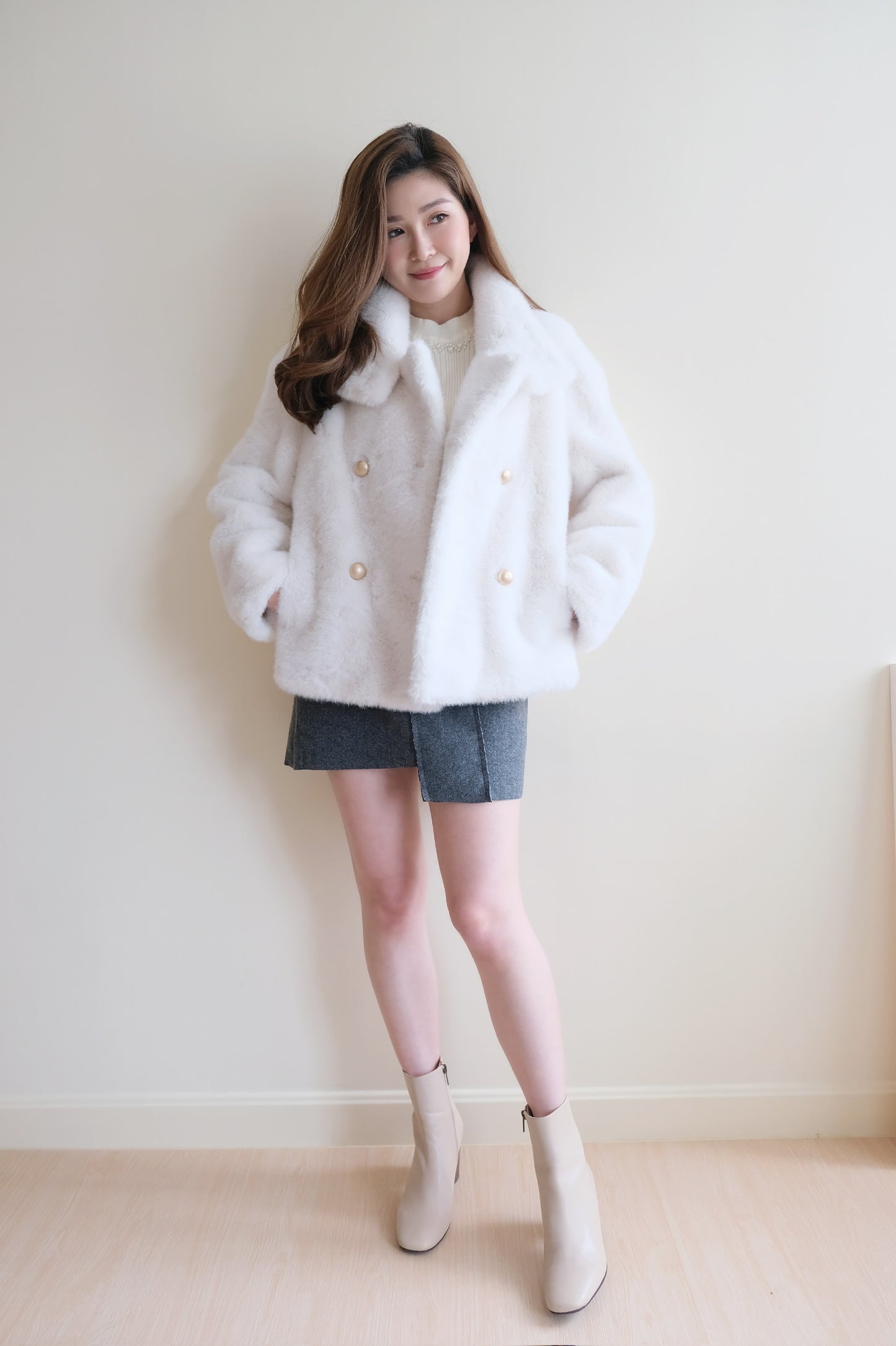 Snowy Teddy Jacket