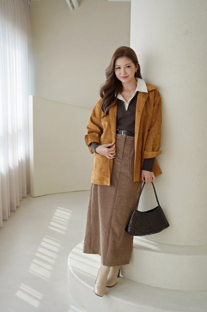 Classic Fine Suede Coat