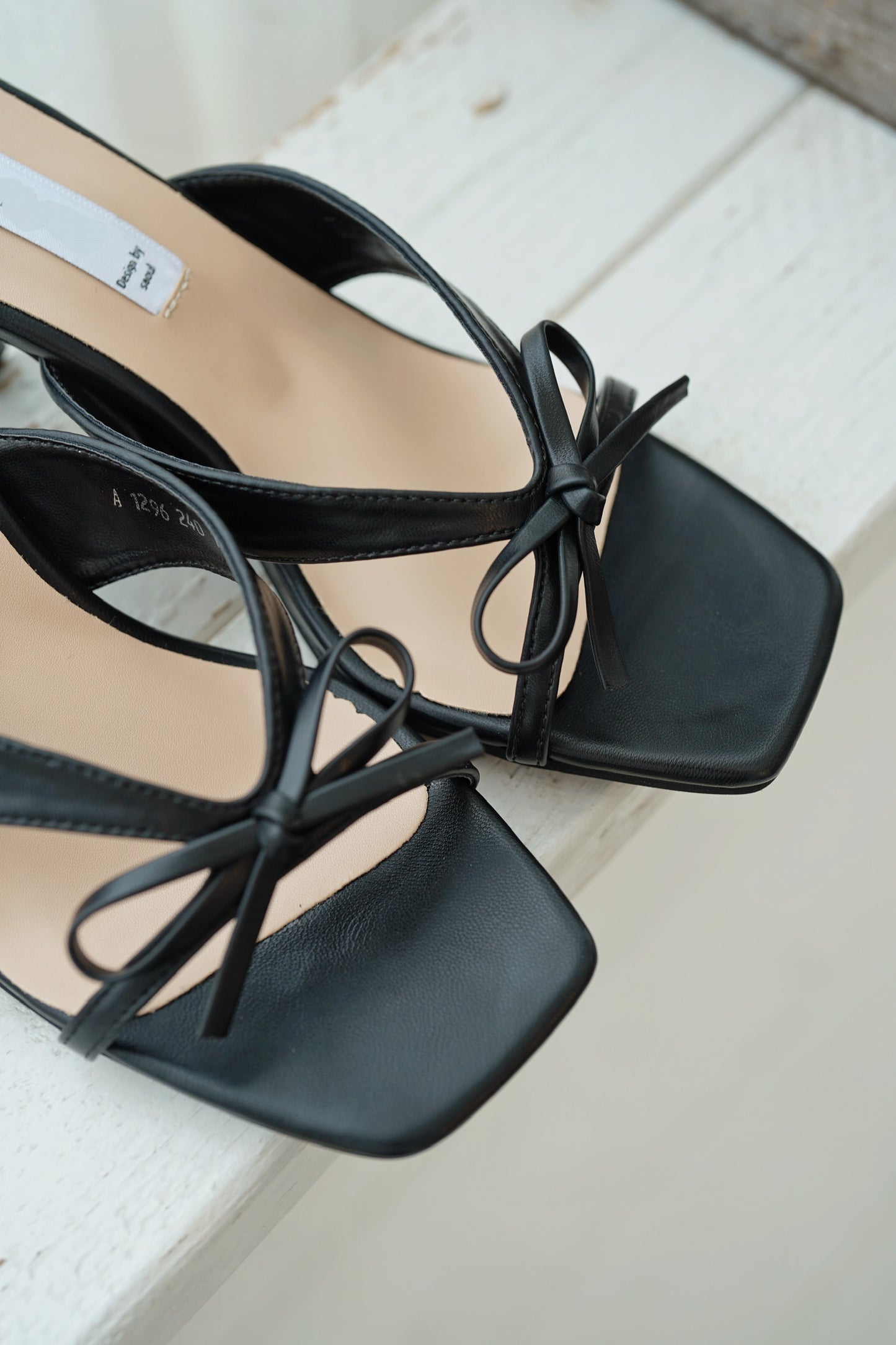 The Frenchy Ribbon Heels