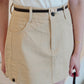 The Time Button Skort