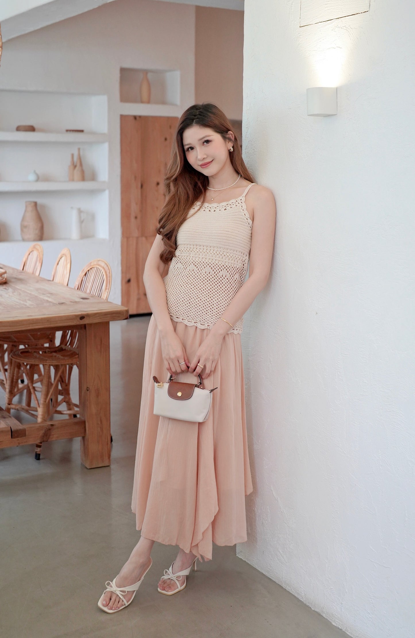 Stitching Romance Dress Set