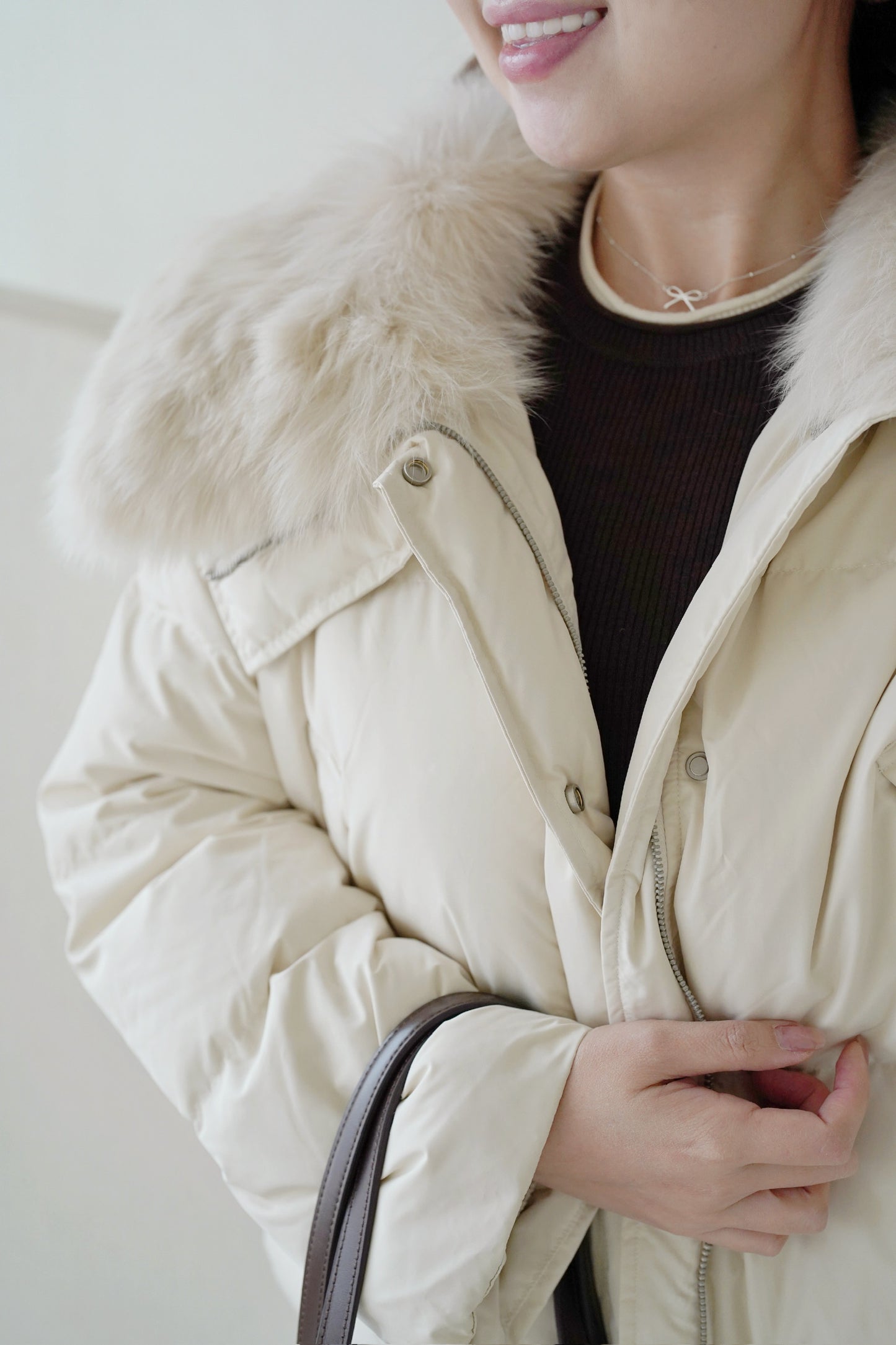 Classic Goose Down Jacket (Detachable Fur）