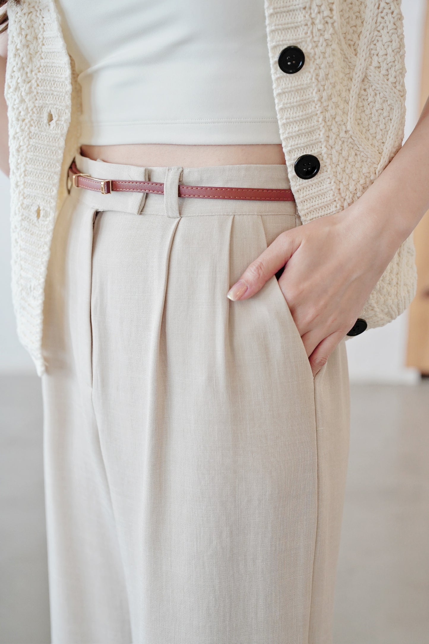 Classic Linen Pants