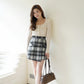 Classy Checkered Skirt