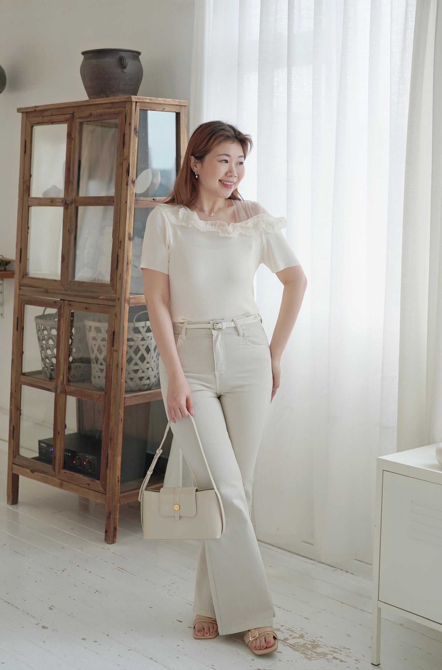 Pastel Sheer Top