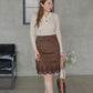 Suede Lacie Skirt