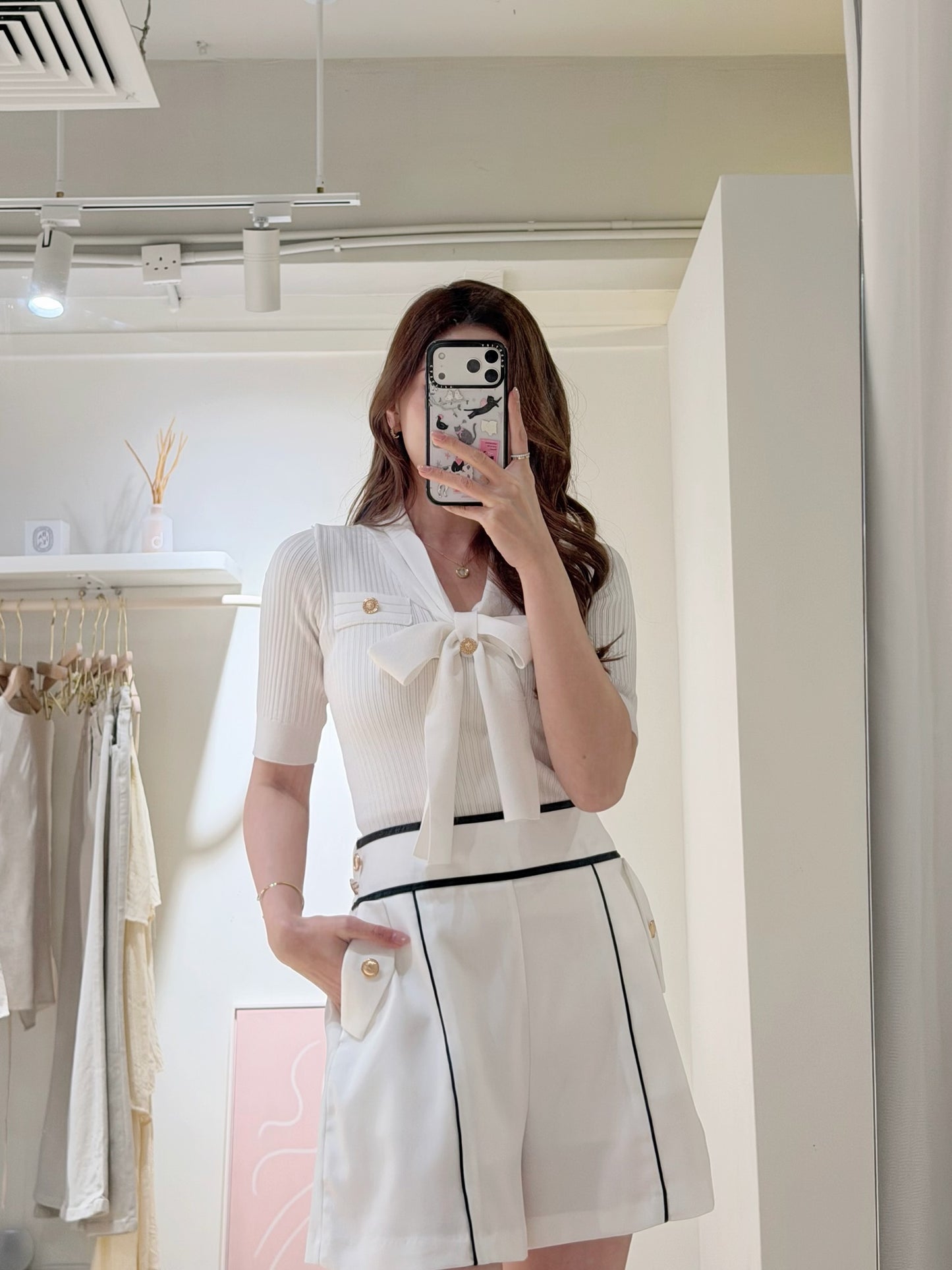 The Ribbon Tie Top