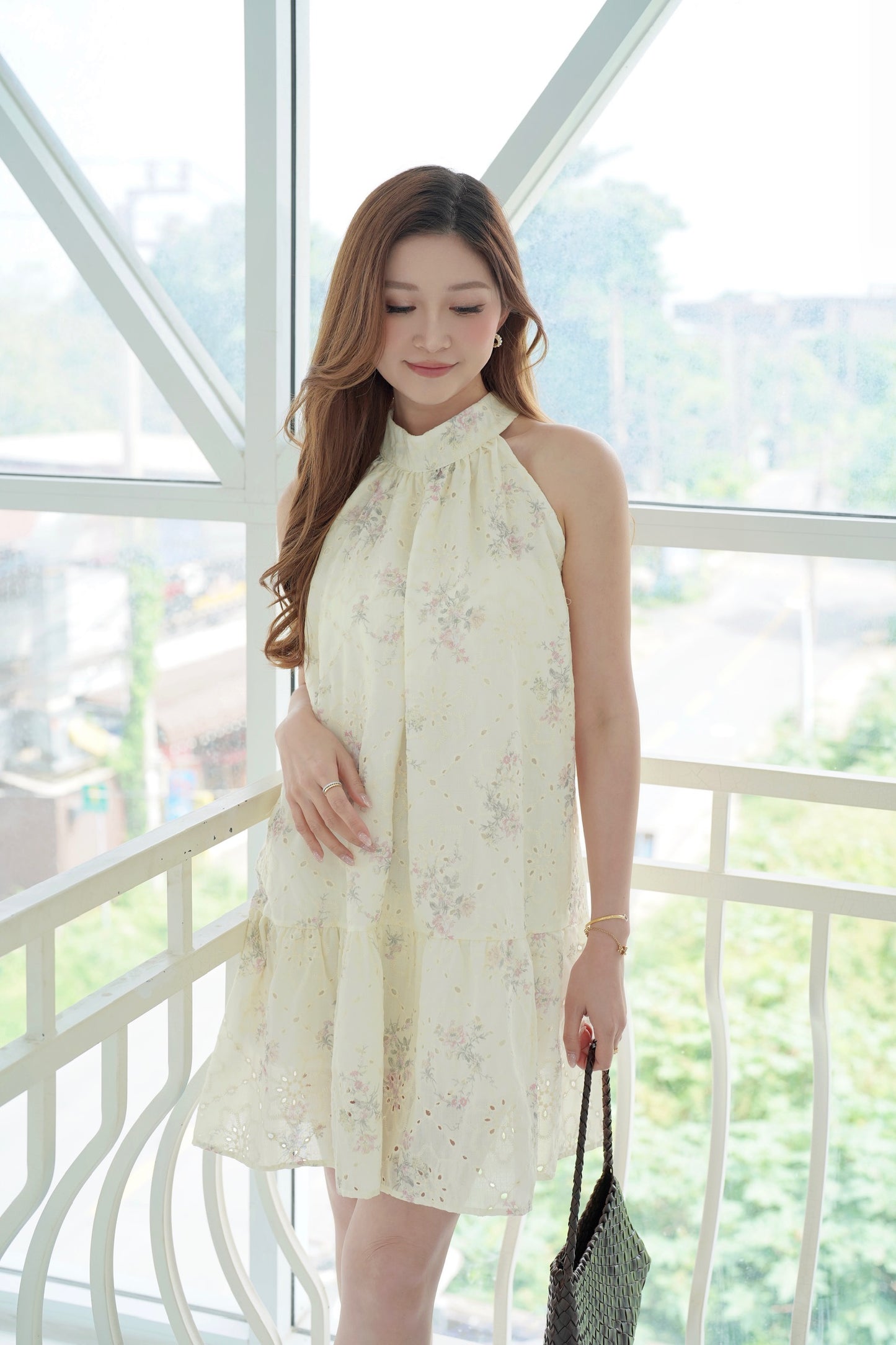 Blossom Halter Dress