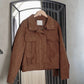 Classy Fine Suede Coat