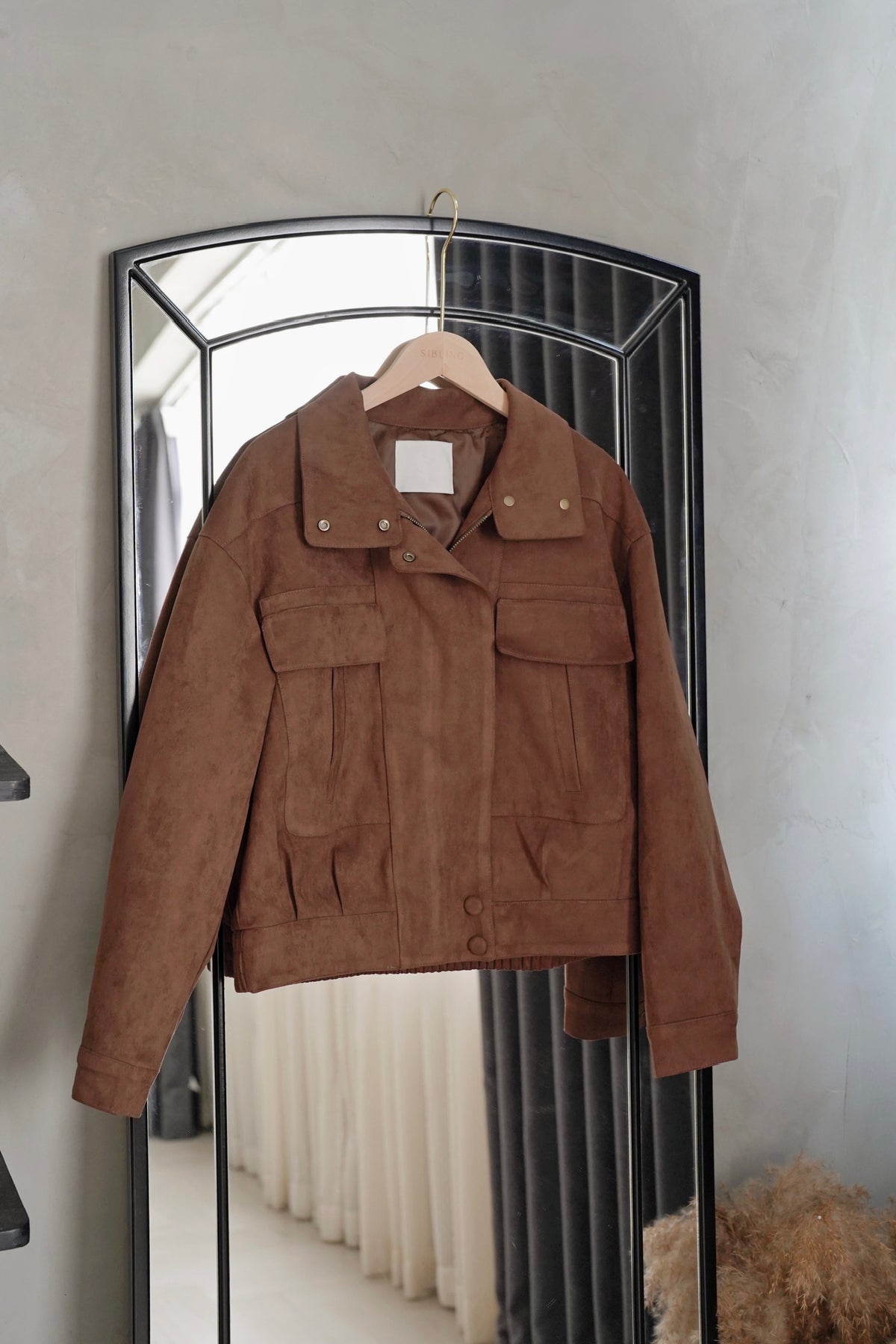 Classy Fine Suede Coat