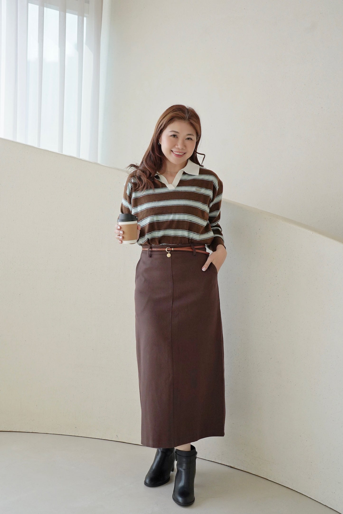 Winter High Waist Skirt