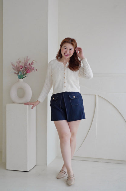 Pastelly Mellow Knitted Top