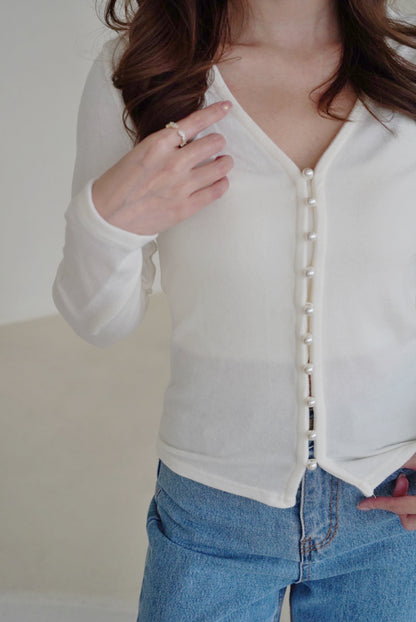 The Pearl Petite Cardi