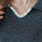 Sparkle Collar Wool Top