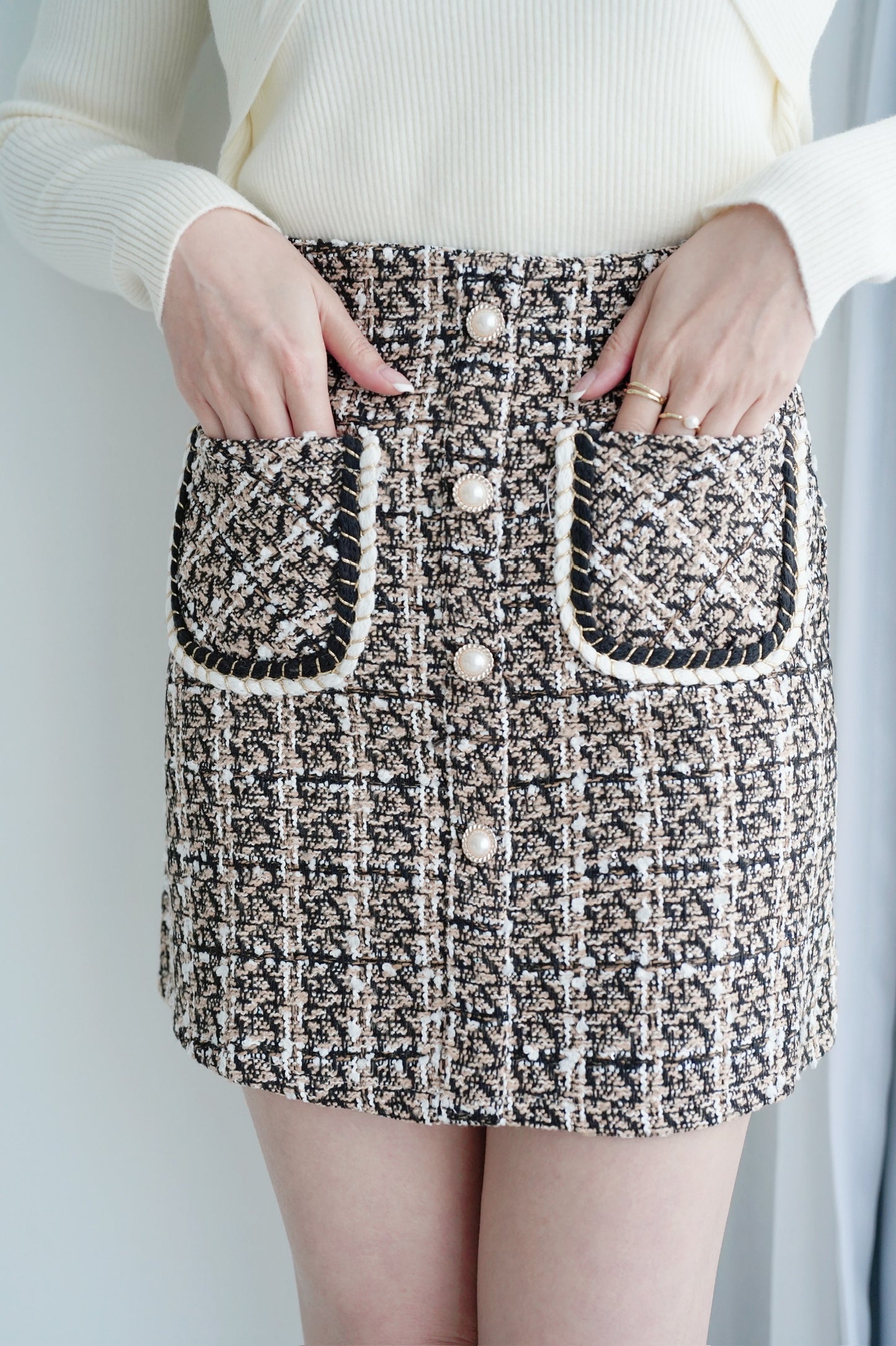 My Pearly Tweed Skirt