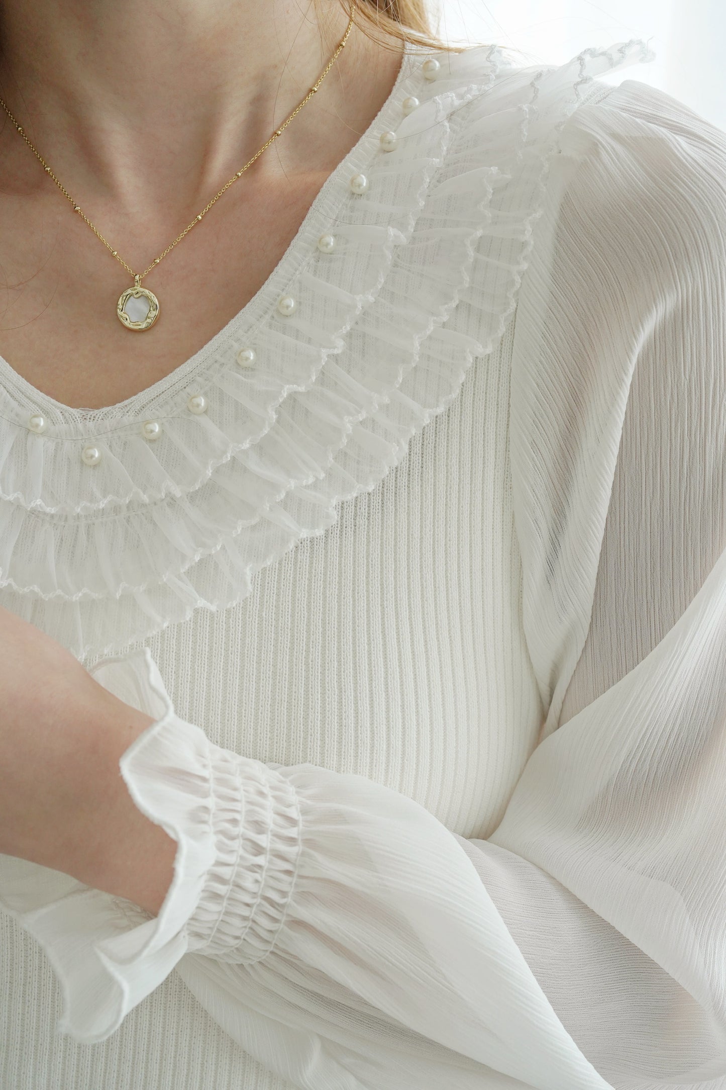 Vera Pearly Blouse