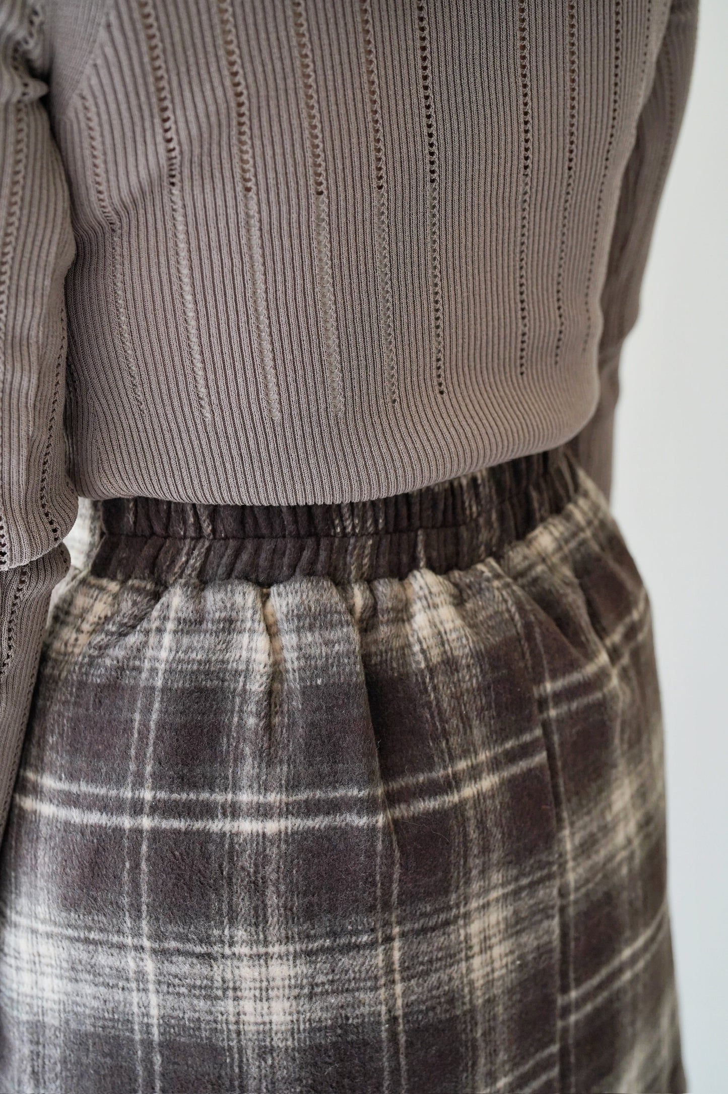 Classy Checkered Skirt