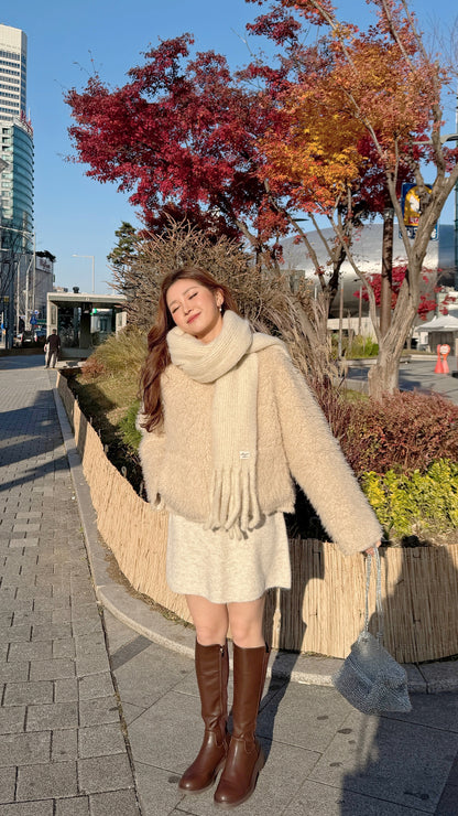 Classy Chic Fluffy Coat