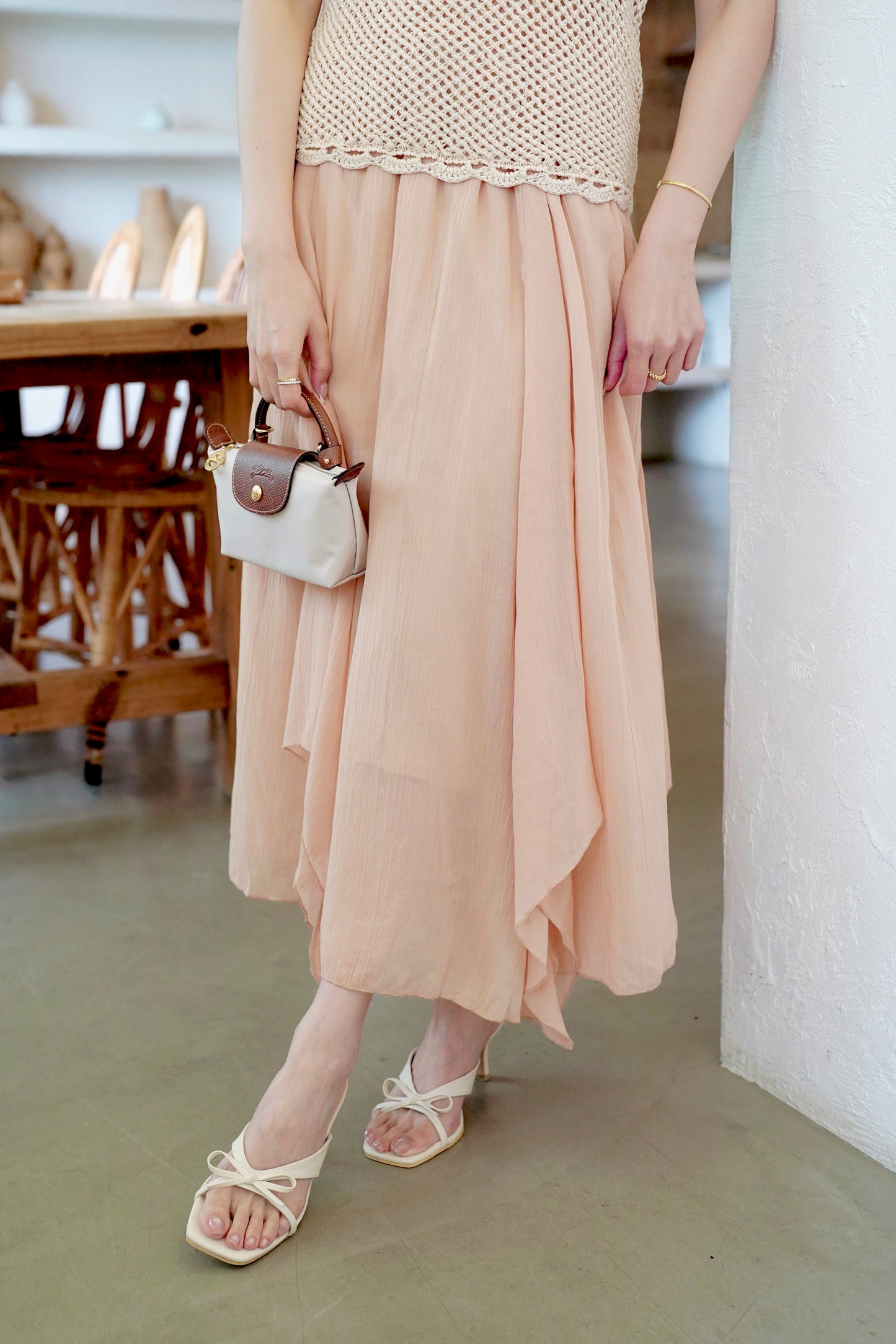 Stitching Romance Dress Set