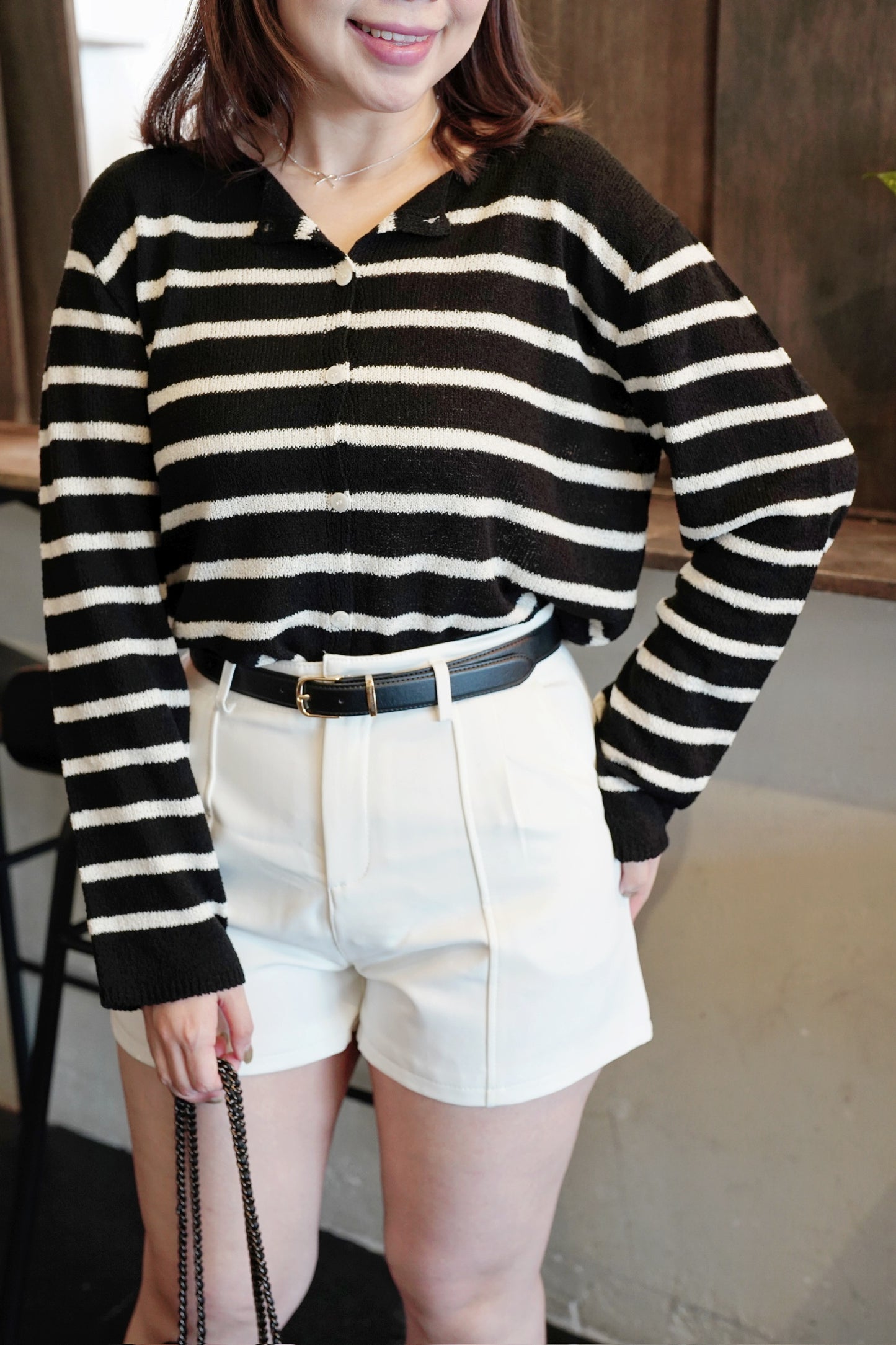 Classic Stripe Cardi