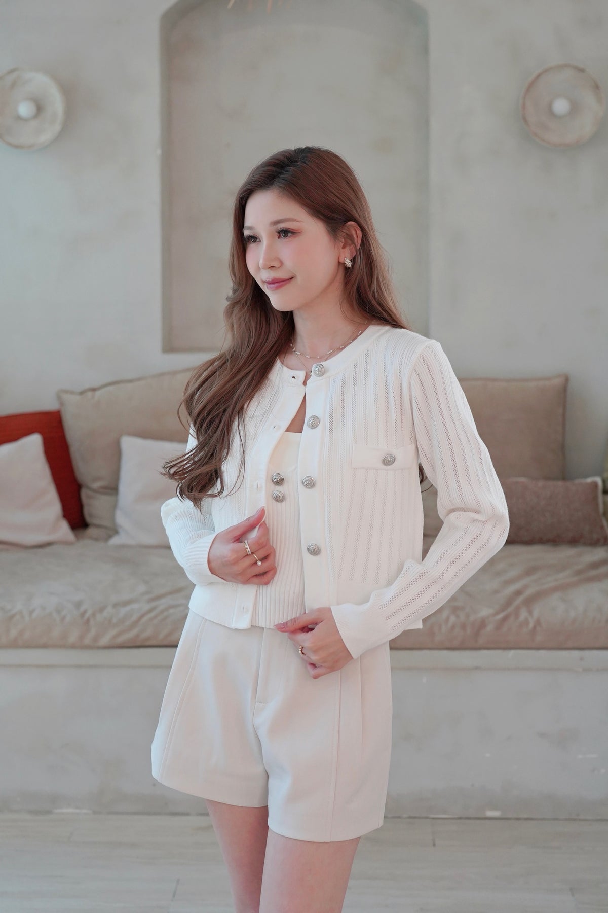 Ashley Cardi Set