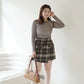 Classy Checkered Skirt