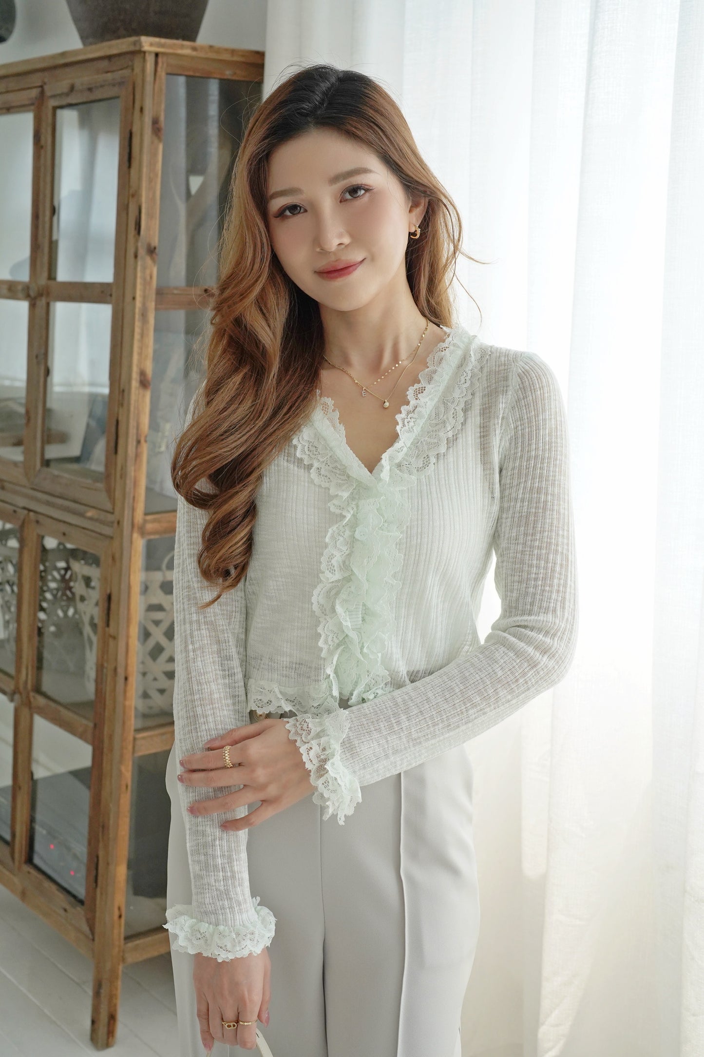 Romance Sheer Cardi