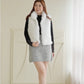 Festive Snowy Fur Vest