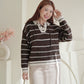 Ribbon Striped Sweater