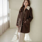 Premium Collar Wool Coat