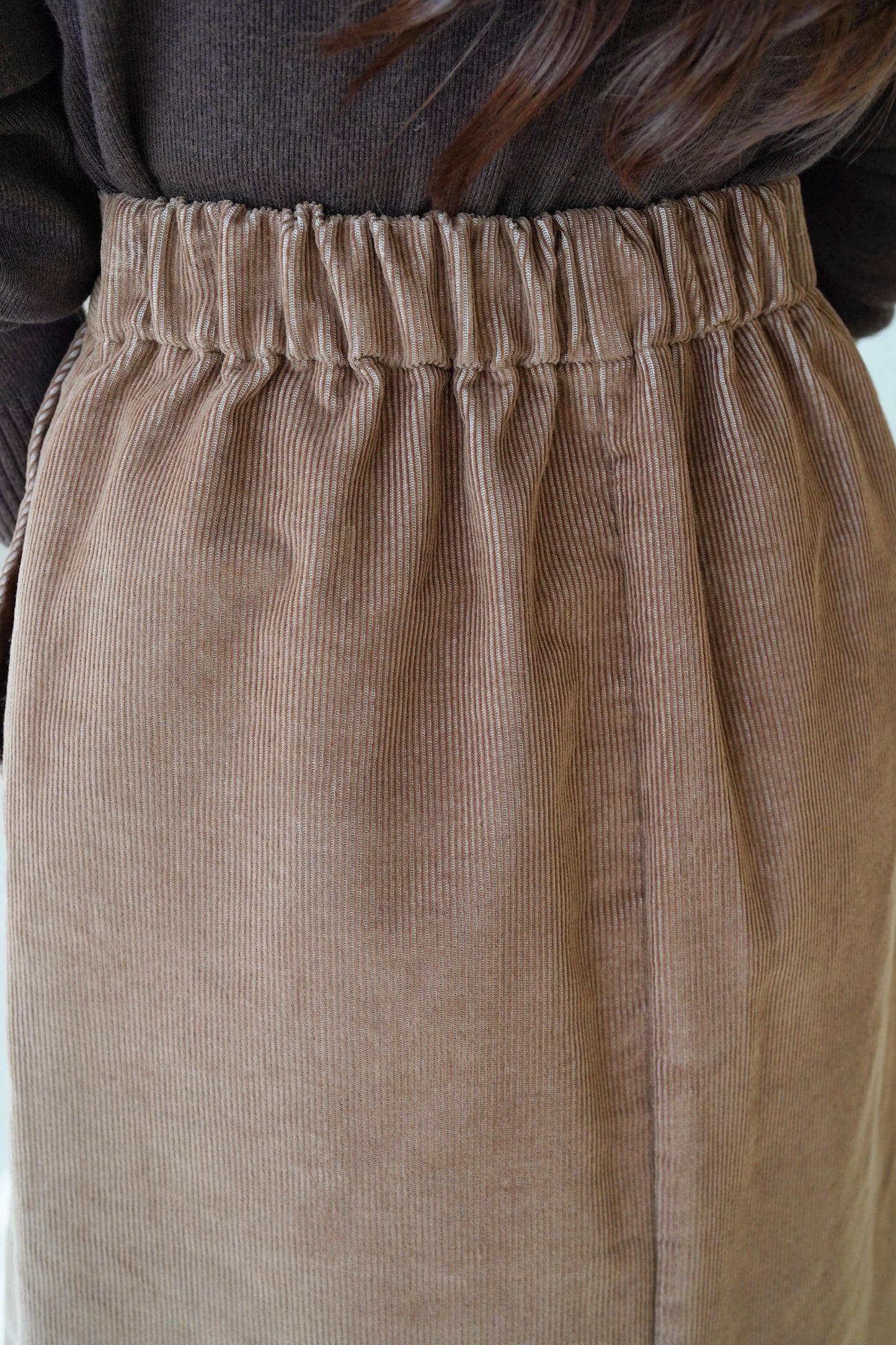 Belty Corduroy Dress