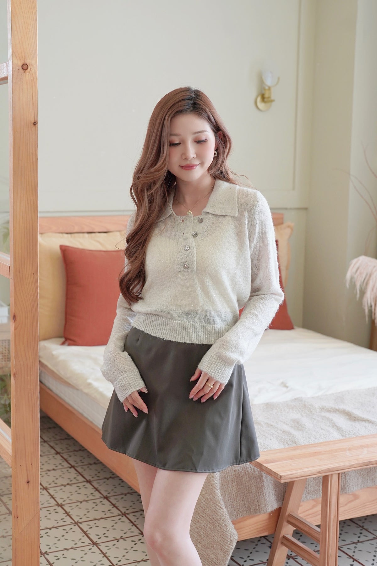 The Collar Twinkle Top