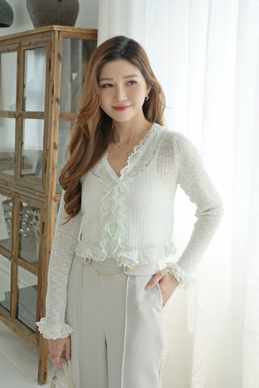 Romance Sheer Cardi
