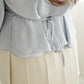 Flare Sleeves Chiffon Blouse