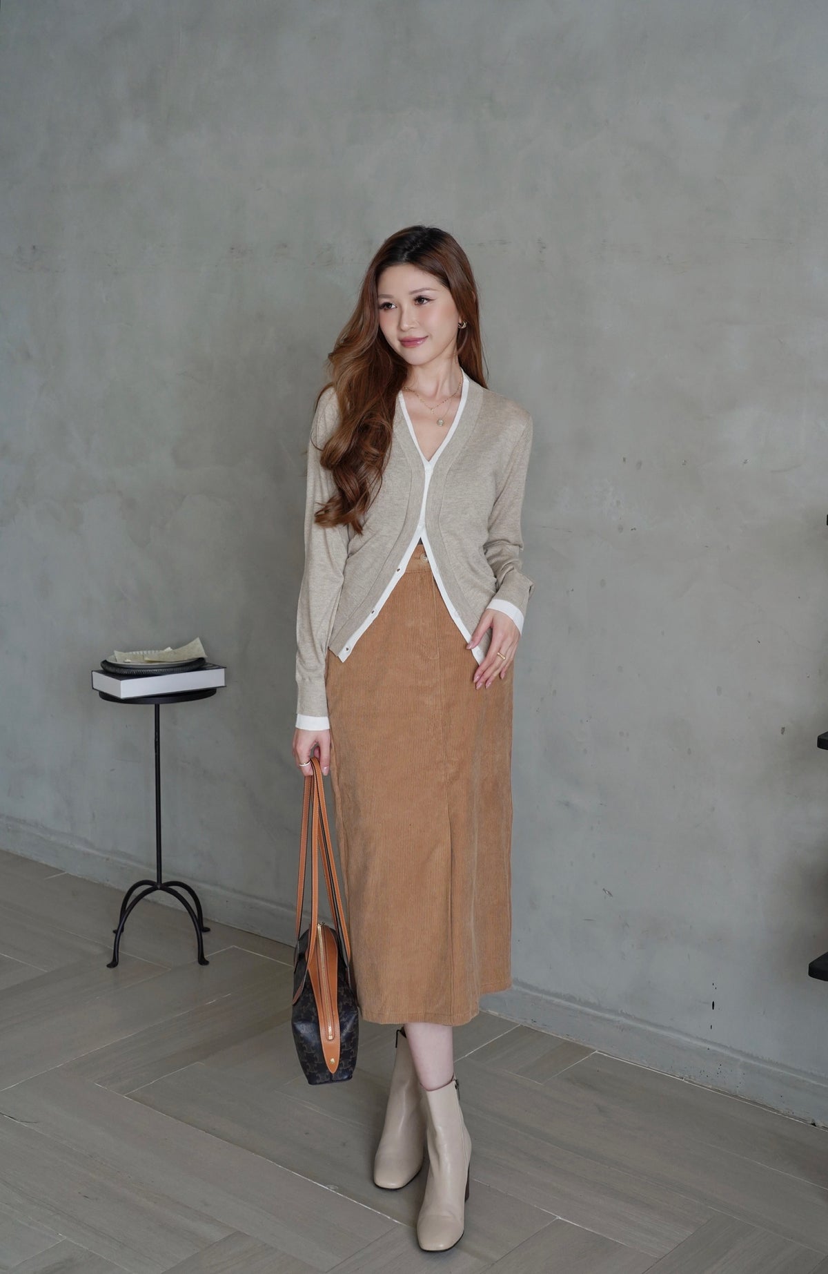 Fall Love Corduroy Skirt