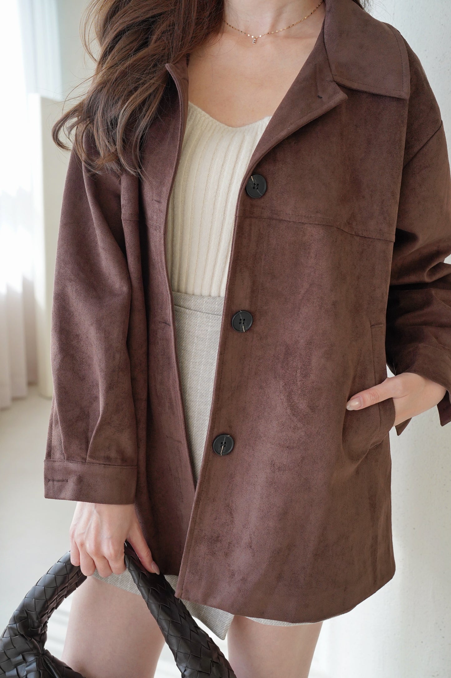 Classic Fine Suede Coat