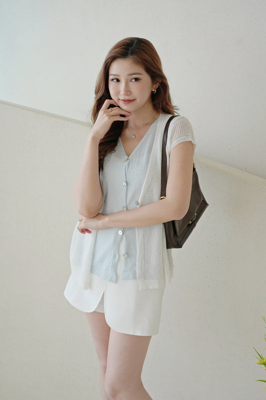 Summer Soft Knit Top