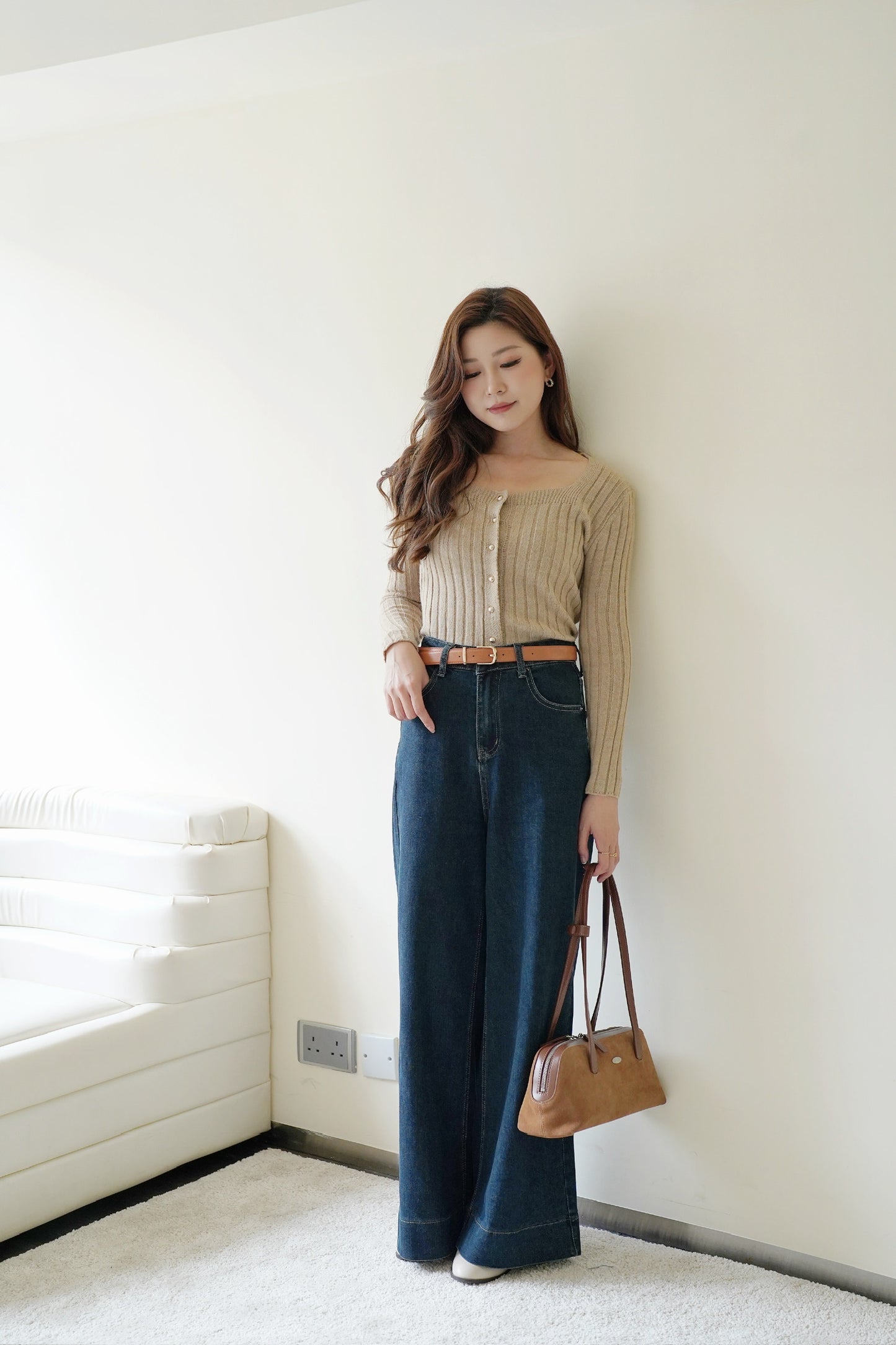 Marine Sofie Wide Leg Jeans