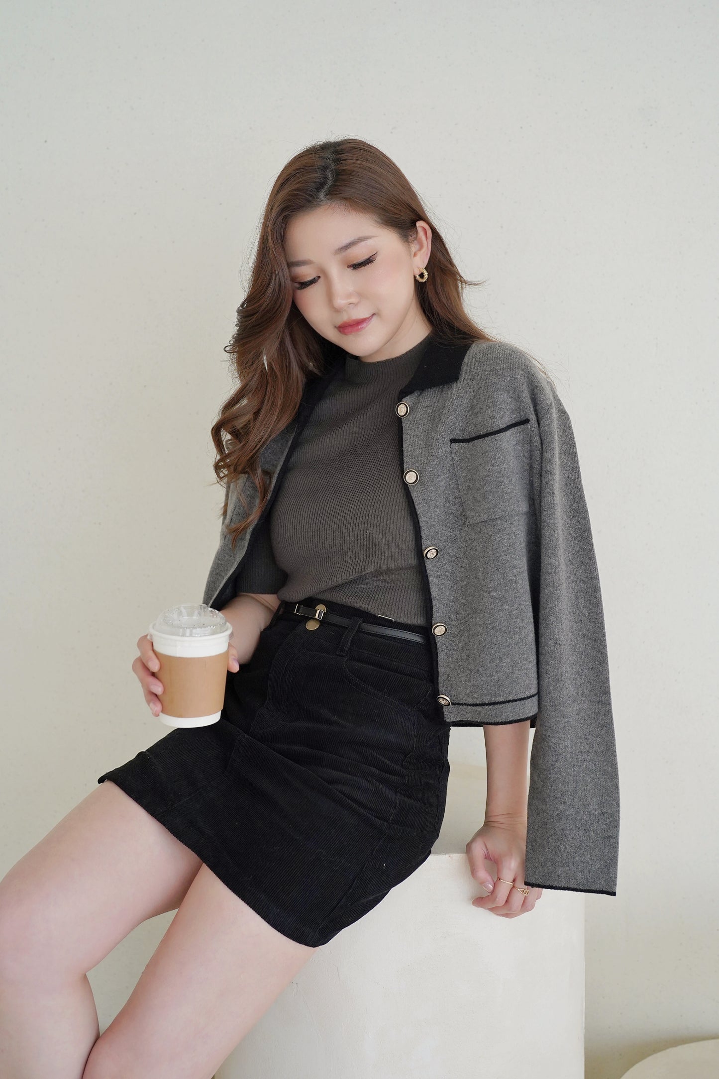 Cozy Corduroy Skirt