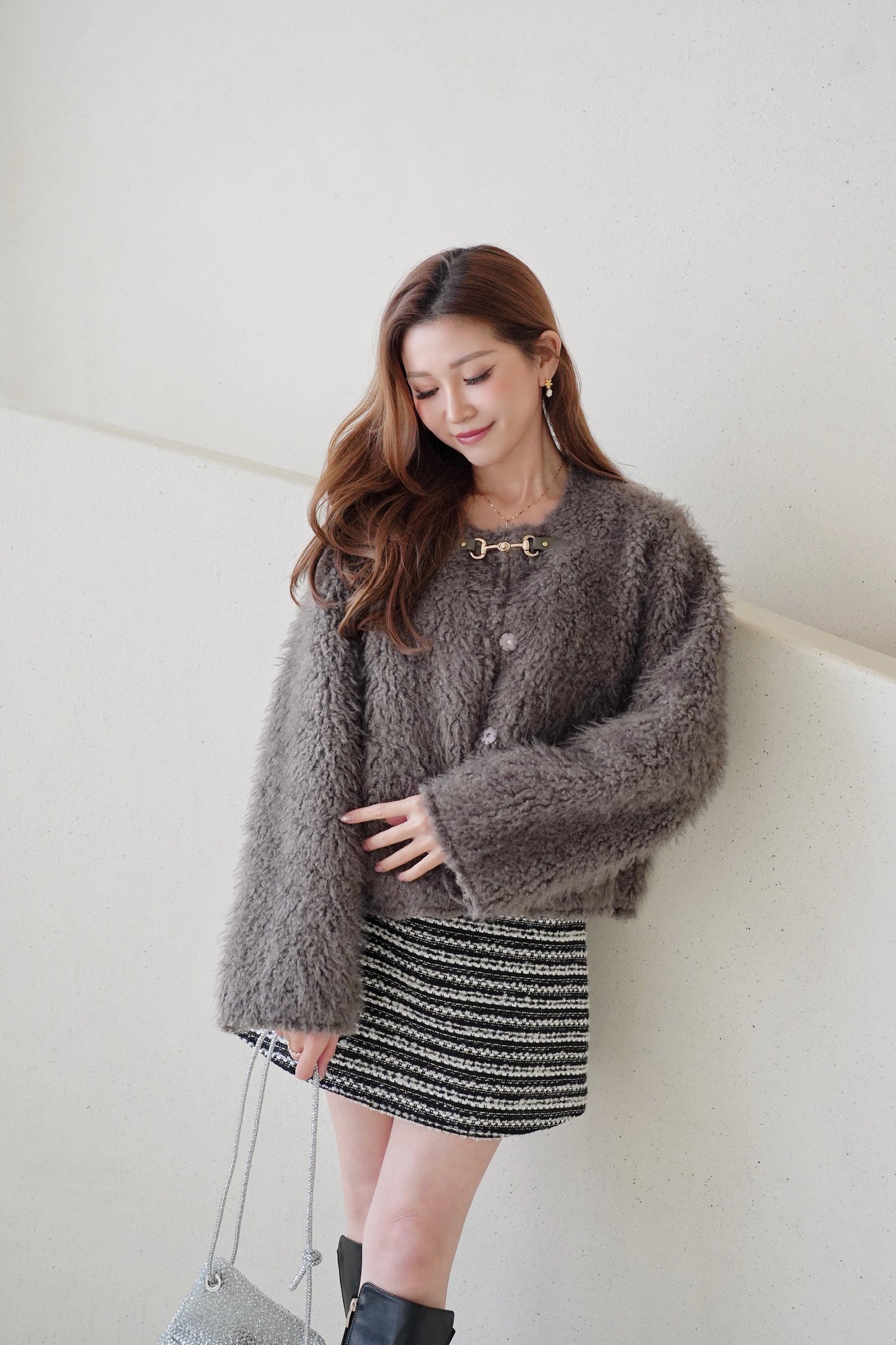Classy Chic Fluffy Coat
