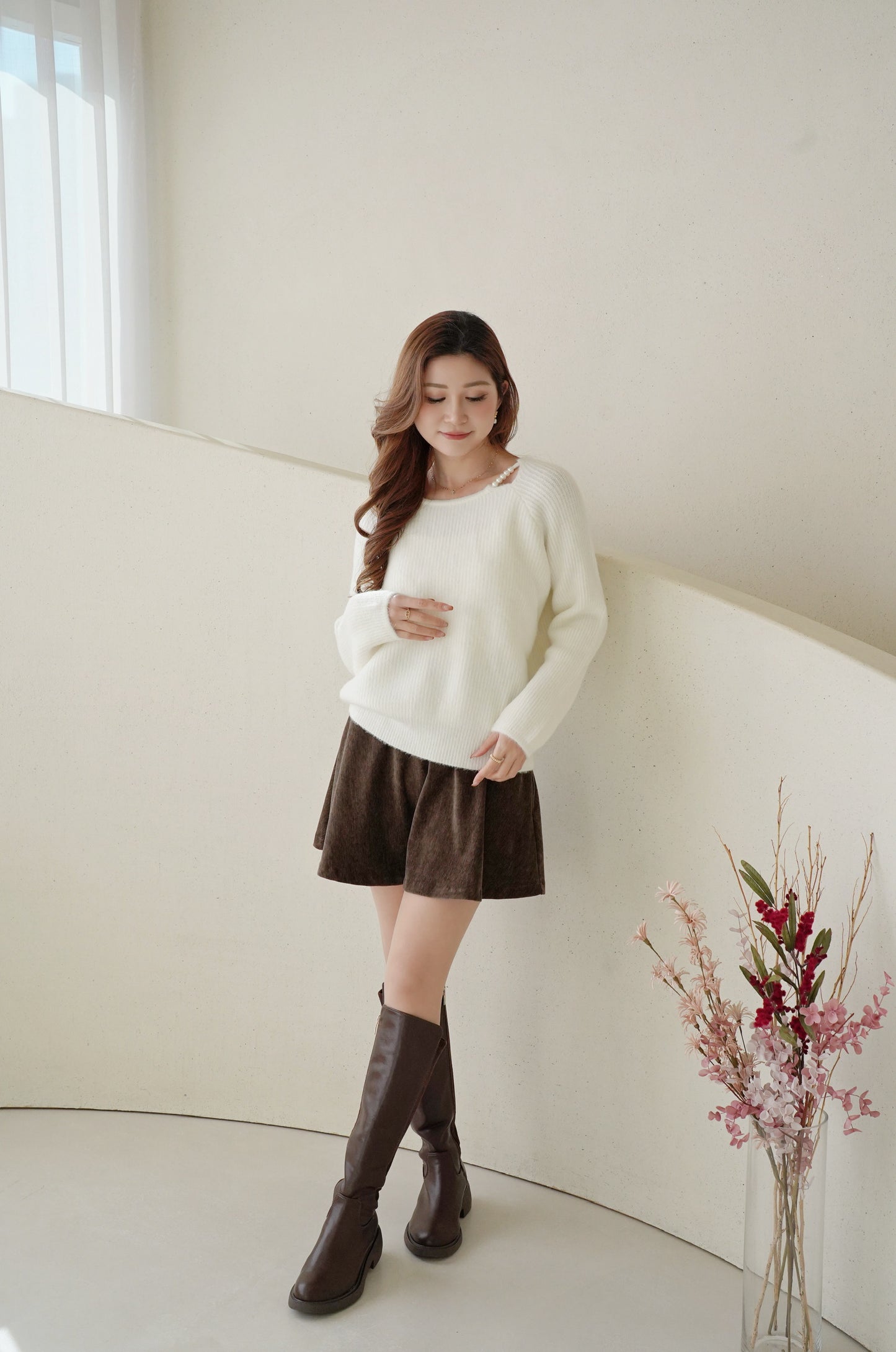 Pearly Valentine Sweater
